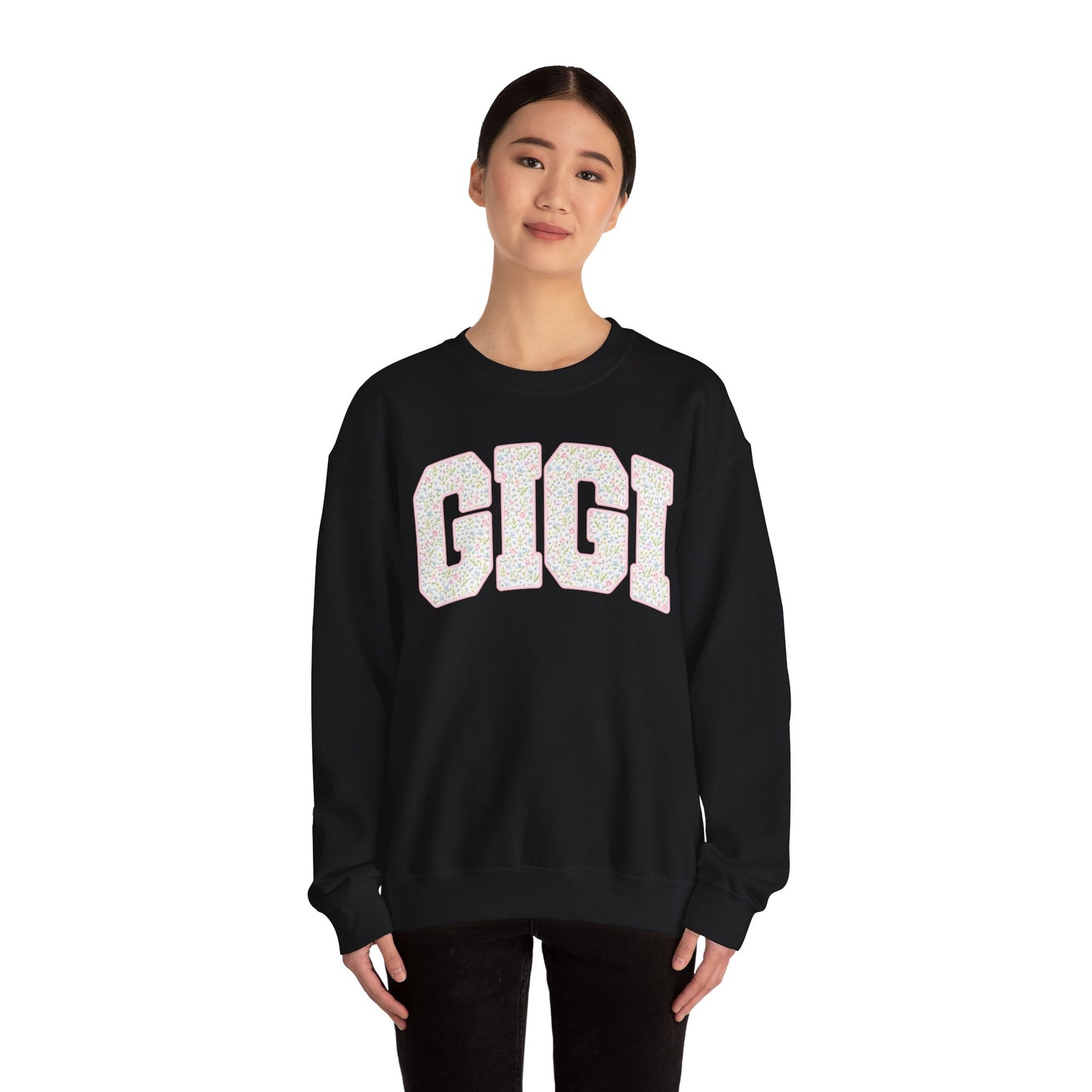 Gigi Floral Arch Crewneck Sweatshirt