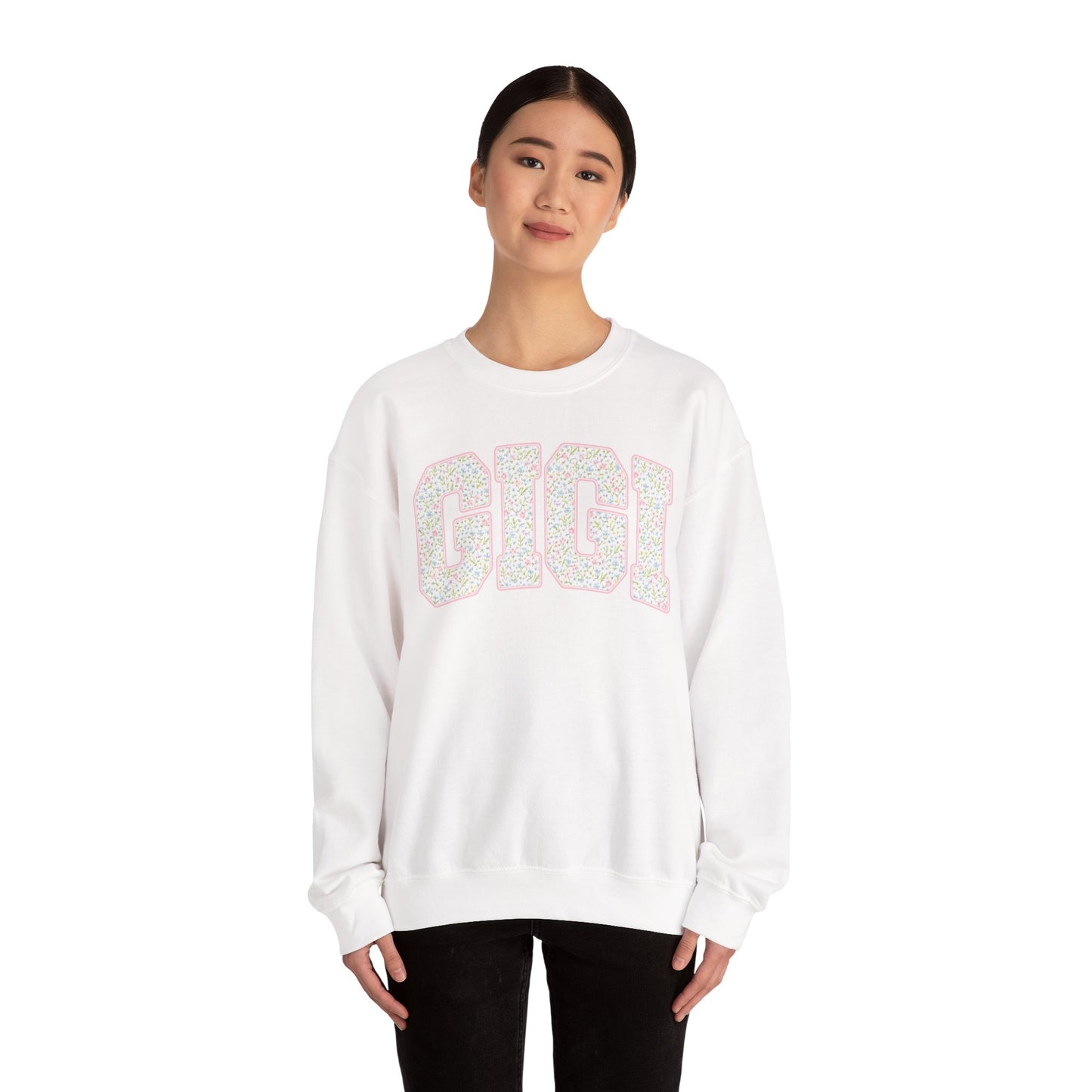 Gigi Floral Arch Crewneck Sweatshirt