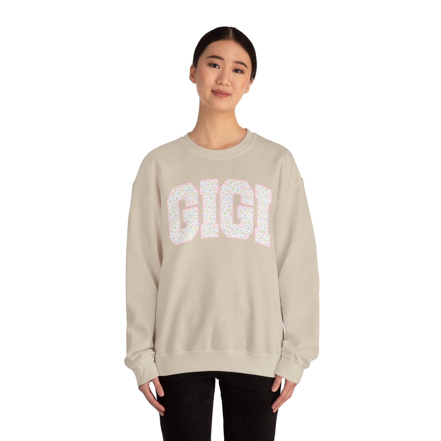 Gigi Floral Arch Crewneck Sweatshirt